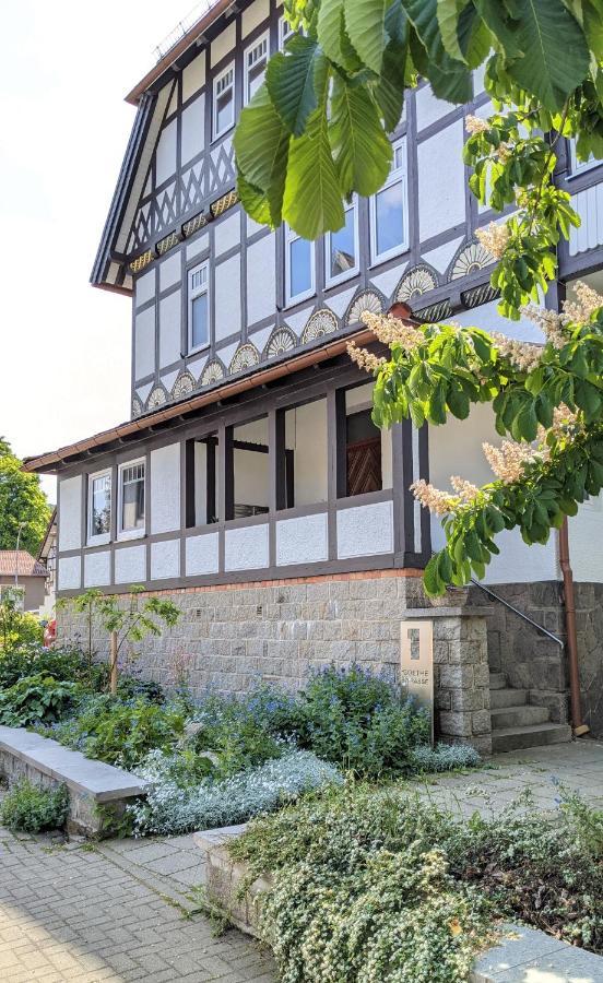 Goethes Liebste Betten - Stilvolle Ferienwohnungen Im Historischen Fachwerkhaus In Wernigerode - Parkplatz, Smart-Tv, W-Lan Exterior foto