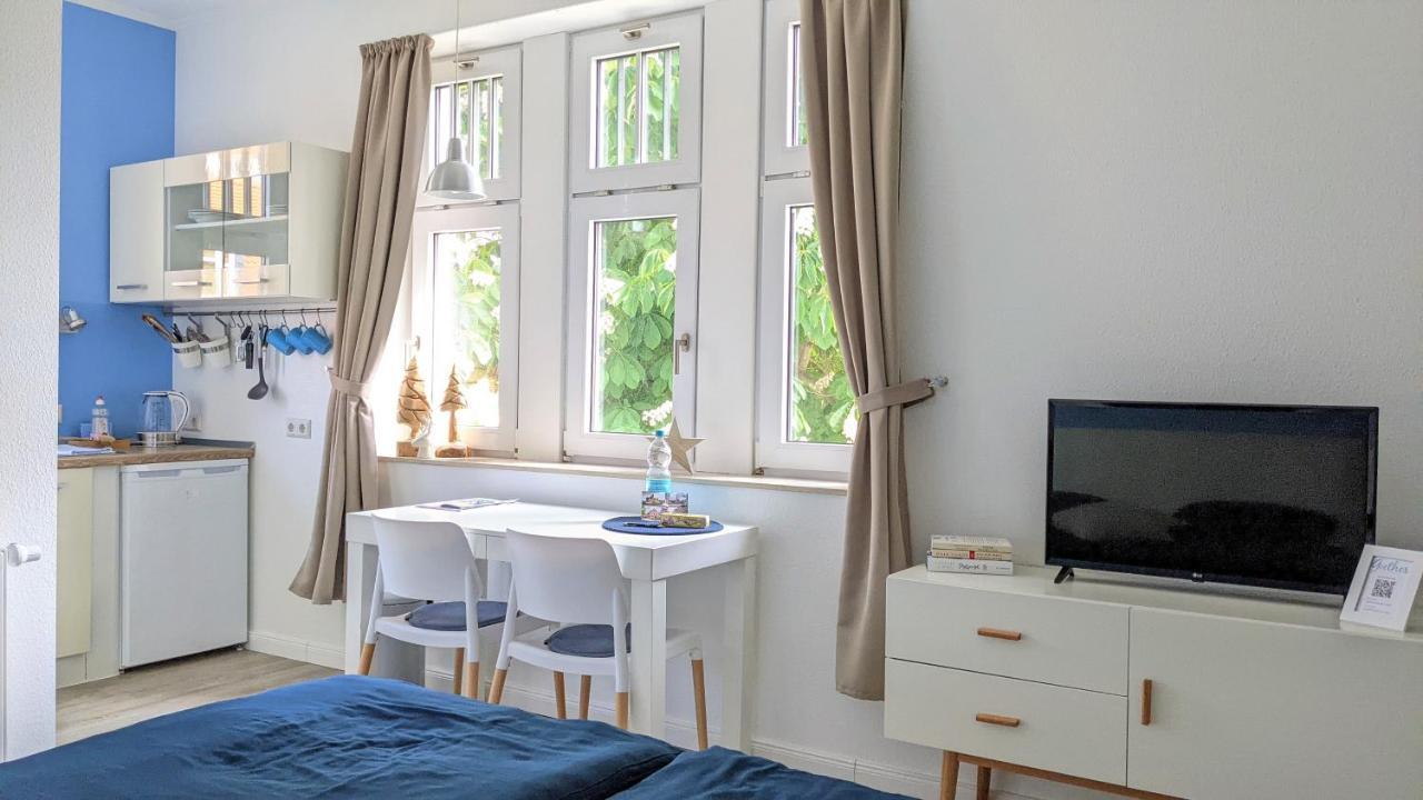 Goethes Liebste Betten - Stilvolle Ferienwohnungen Im Historischen Fachwerkhaus In Wernigerode - Parkplatz, Smart-Tv, W-Lan Exterior foto